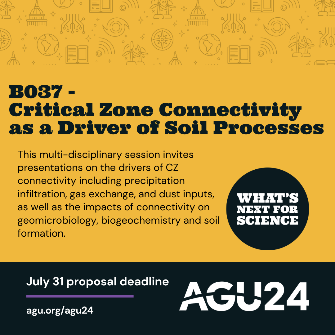 Critical Zone Connectivity as a Driver of Soil Processes