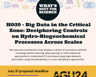 Big Data in the Critical Zone: Deciphering Controls on Hydro-Biogeochemical Processes Across Scales