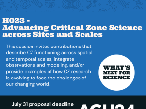 Advancing Critical Zone Science across Sites and Scales