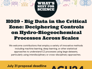 Big Data in the Critical Zone: Deciphering Controls on Hydro-Biogeochemical Processes Across Scales